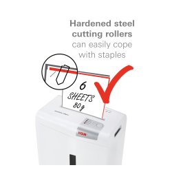 HSM Shredstar makulator X6pro P5 2x15 konfetti