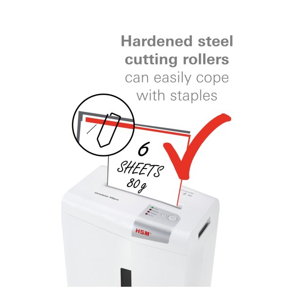 HSM Shredstar makulator X6pro P5 2x15 konfetti
