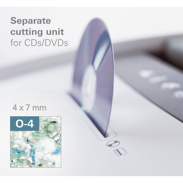 HSM Securio makulator P44i P5 1,9x15 konfetti