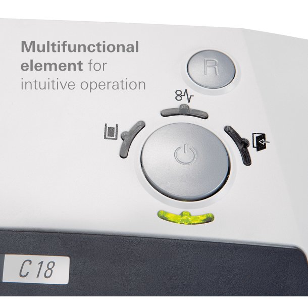 HSM Securio makulator C18 P2 3,9 strimler