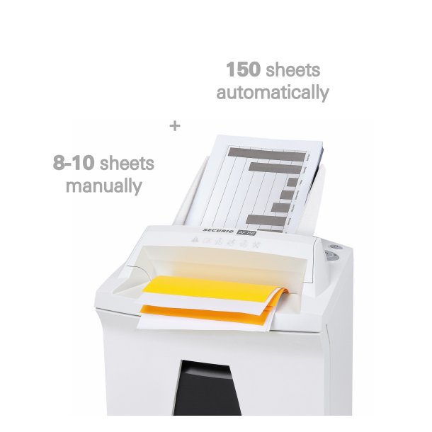 HSM Securio makulator AF150 Auto P5 1,9x15 konfetti