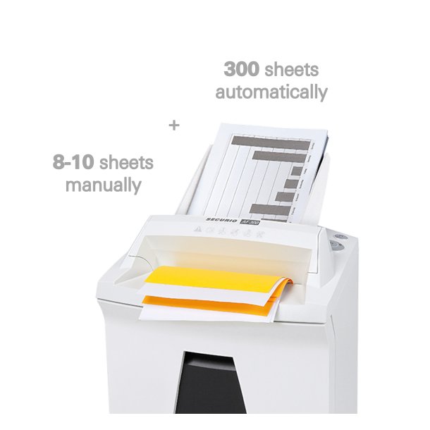 HSM Securio makulator AF300 Auto P5 1,9x15 konfetti