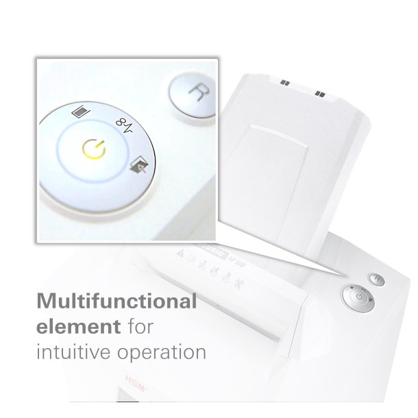 HSM Securio makulator AF500 P5 Auto 1,9x15 konfetti