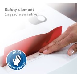 HSM Pure makulator 120 P2 3,9 strimler