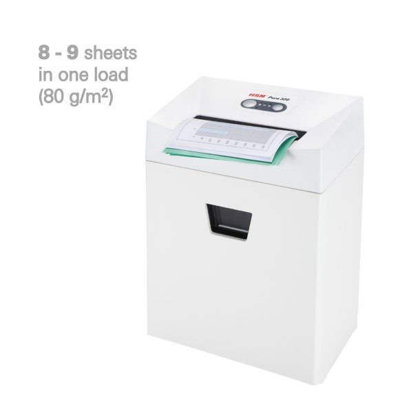 HSM Pure makulator 320 P4 3,9x30 konfetti