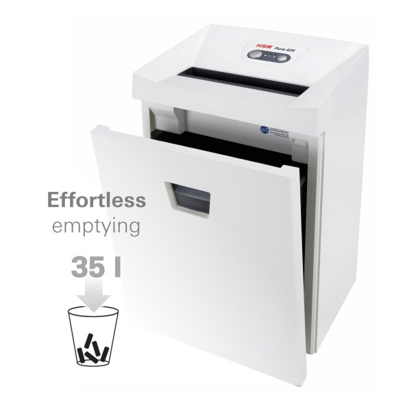 HSM Pure makulator 420 P5 1,9x15 konfetti