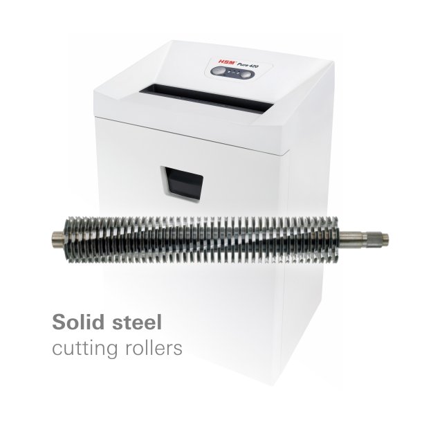 HSM Pure makulator 420 P5 1,9x15 konfetti