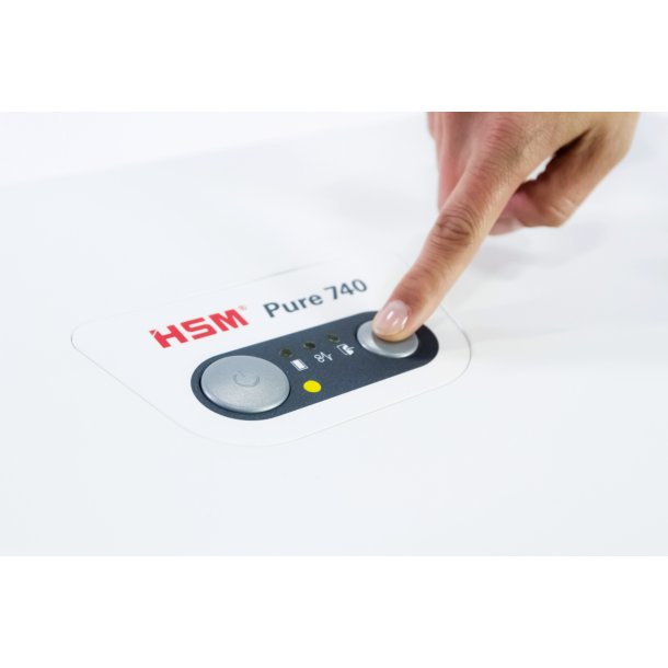 HSM Pure makulator 740 P4 4,5x30 konfetti