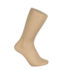 Stocking foot, Men, standing, stands by itself, H: 30 cm.