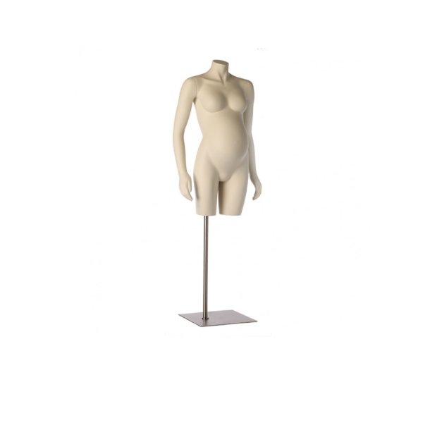 LADY TORSO MED ARMAR - GRAVID - ELFENBEN - HINDSGAUL