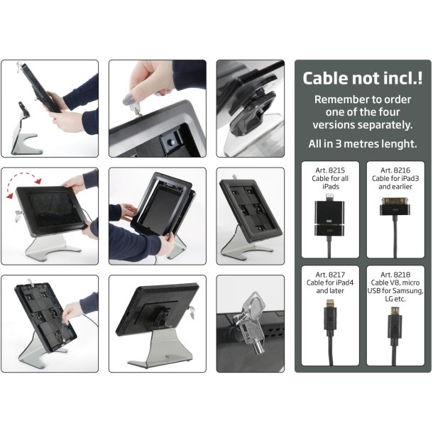 iPad holder - tabletop