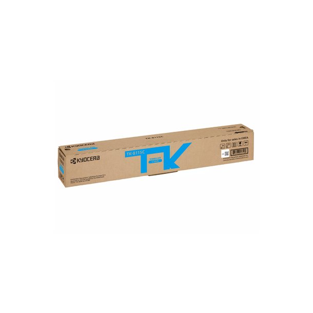 TK-8115C M8124 cyan toner 6K