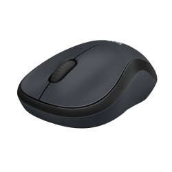M220 Silent Wireless Mouse, Charcoal Black