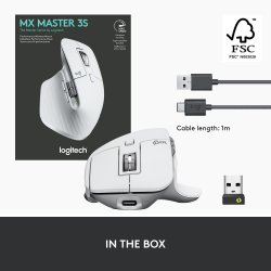 MX Master 3S Performance Wireless Mouse, Graphite
