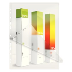 Lamineringslomme forhullet 80my A4 (100)