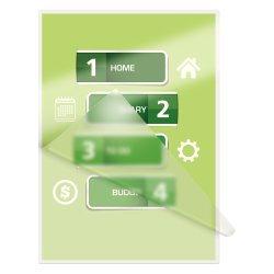 Lamineringslomme glans 80my A5 (100)