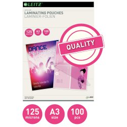Lamineringslomme 125my A3 (100)