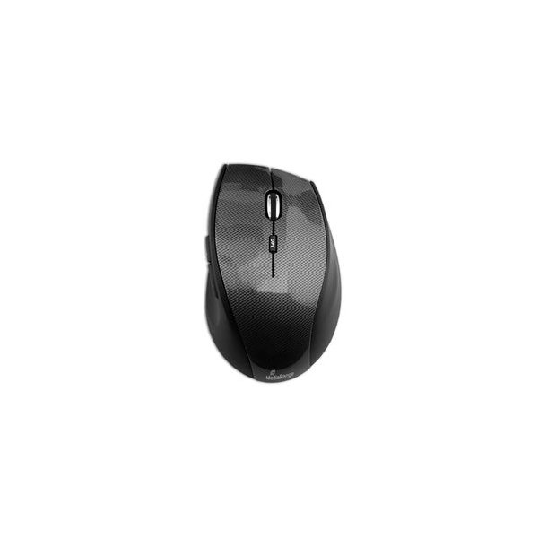 MediaRange Highline Optical 5-button wireless mouse, Black