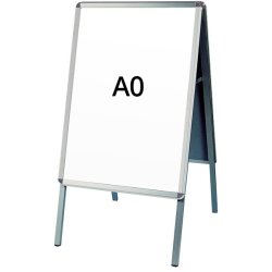 Alu-Line Round Desk Sign