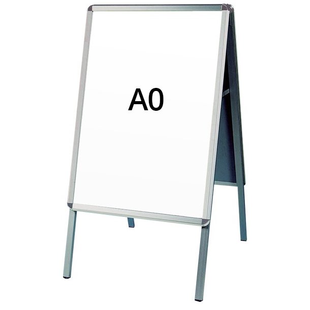 Alu-Line Round Desk Sign