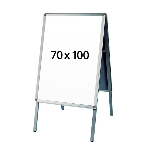 Alu-Line Round Desk Sign