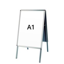 Alu-Line Round Desk Sign