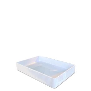 Drypbakke hvid akryl