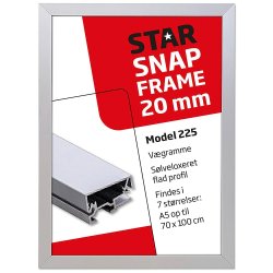 Alu Snap Frame, 20 mm Profile