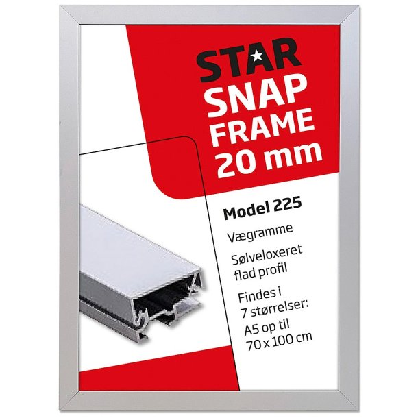 Alu Snap Frame, 20 mm Profil 