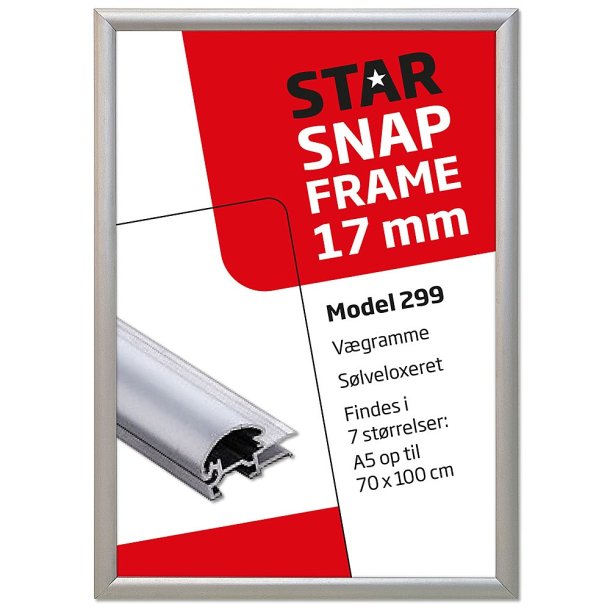 Alu Snap Frame, 17 mm Profil