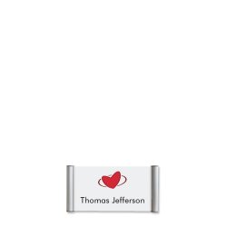 Endekappe Set For Door Sign, 15mm Profile