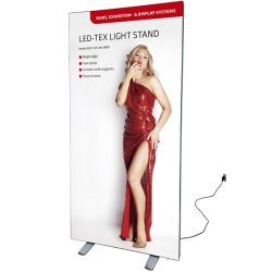 Led-Tex Light Box Stand, Dobbeltsidet