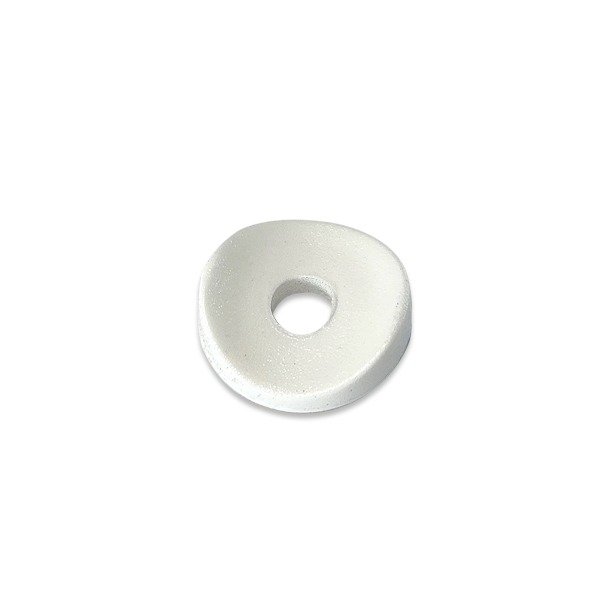 Distance disc plastic - white