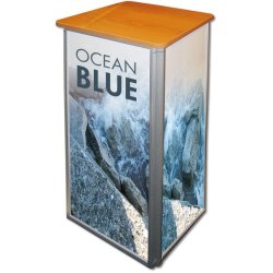 Square Counter, Messedisk Med Topplade I Trlook