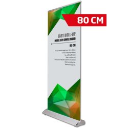 Top profile with clamp list for Roll-Up Easy