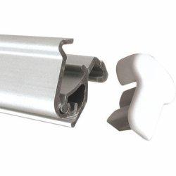 Top profile with clamp list for Roll-Up Easy