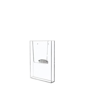 Acrylic brochure holder, M65, for Wall Dispenser List