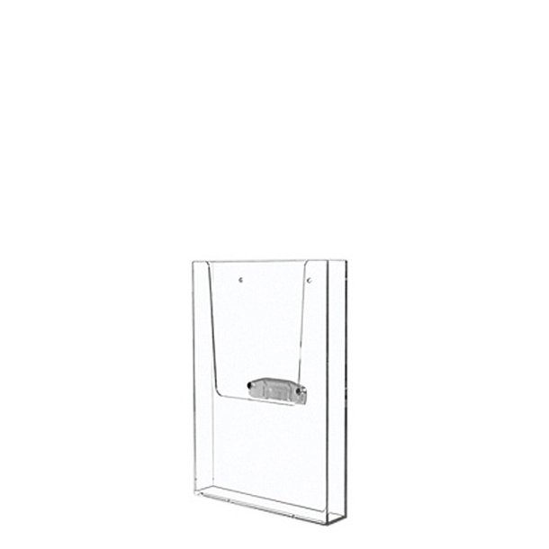 Acrylic brochure holder, M65, for Wall Dispenser List