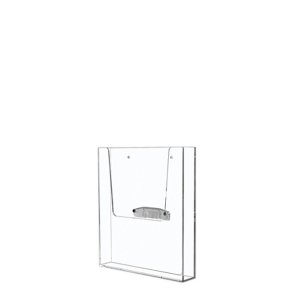 Acrylic brochure holder, A5, for Wall Dispenser List