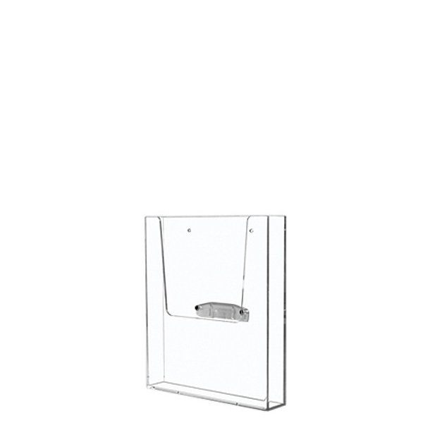 Acrylic brochure holder, A5, for Wall Dispenser List