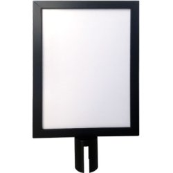 Slide-In Frame For Crowd Barrier Belt System