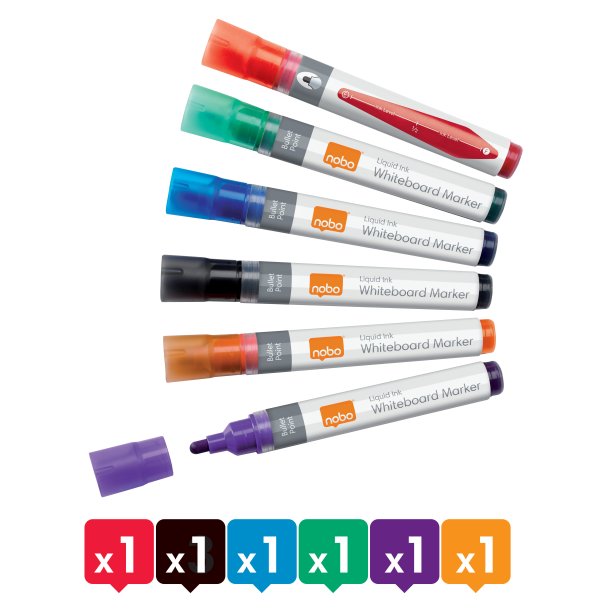 WB Marker LiquidInk rund 3mm ass (6)