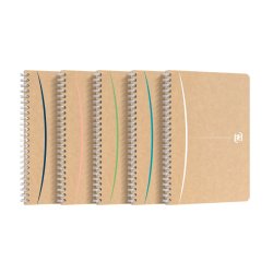 Oxford Touareg Notesbog A5 Linjeret ass.