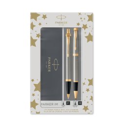 Parker Duost IM Metal GT kuglepen+rollerball slv