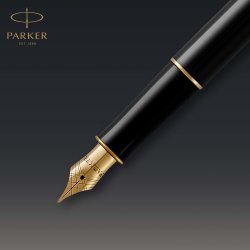 Parker Duost Sonnet GT kuglepen+fyldepen sort