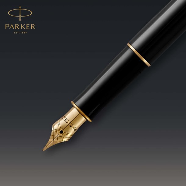 Parker Duost Sonnet GT kuglepen+fyldepen sort