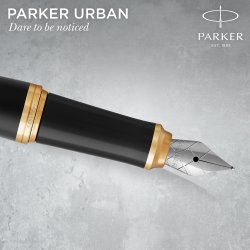 Parker Duost Urban GT kuglepen+fyldepen mat sort