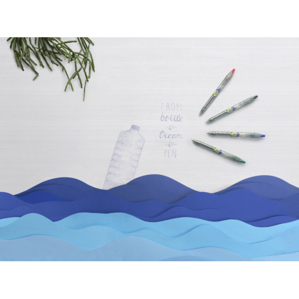 Kuglepen m/klik B2P Ecoball medium