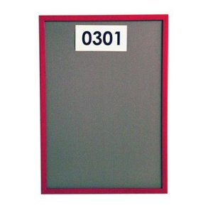 ALU SNAP FRAME wall frame (G) 32mm - 70x100cm - red