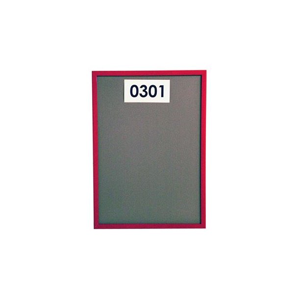 ALU SNAP FRAME wall frame (G) 32mm - 70x100cm - red